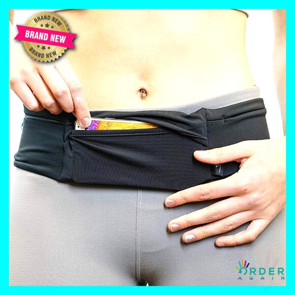 Adjustable Running Belt Waist Pack Fanny Pack Workout Sweat Resistant 3 Pocket main image 4